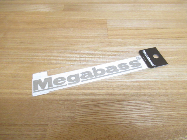 カッティングステッカー Megabass(15cm)