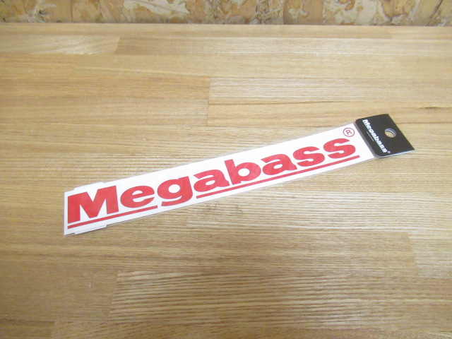 カッティングステッカー Megabass(20cm)