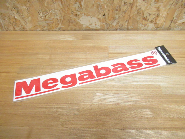 カッティングステッカー Megabass(40cm)