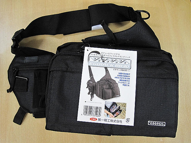 第一精工 エギラック　EGIRACK BB30 新品 オールブラックでイケてる。超実戦向きの持っていても疲れない