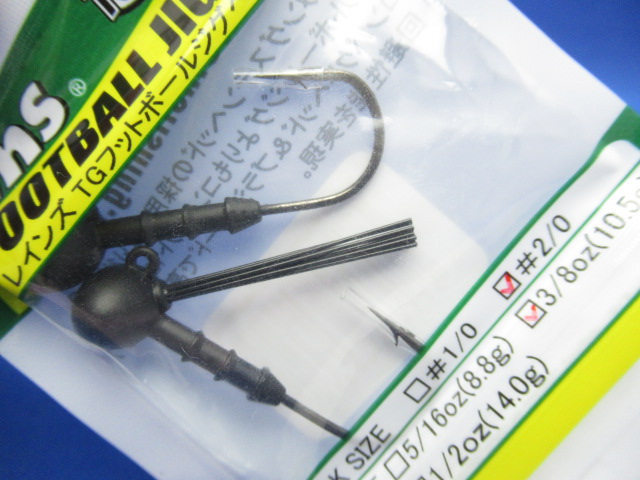 Tgフットボールジグヘッド ルアー通販ショップ 7palms Web店