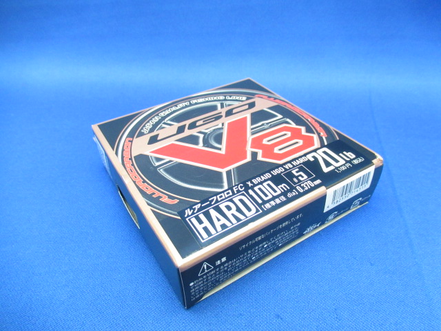 X BRAID UGO V8 HARD(フロロ)