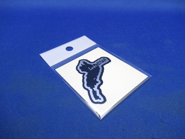 琵琶湖ステッカー Sサイズ(4cm×4.5cm)