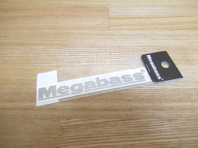 カッティングステッカー Megabass(10cm)