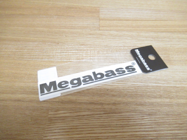 カッティングステッカー Megabass(10cm)