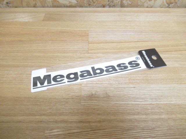 カッティングステッカー Megabass(15cm)