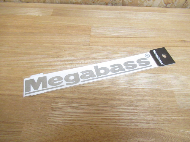 カッティングステッカー Megabass(20cm)