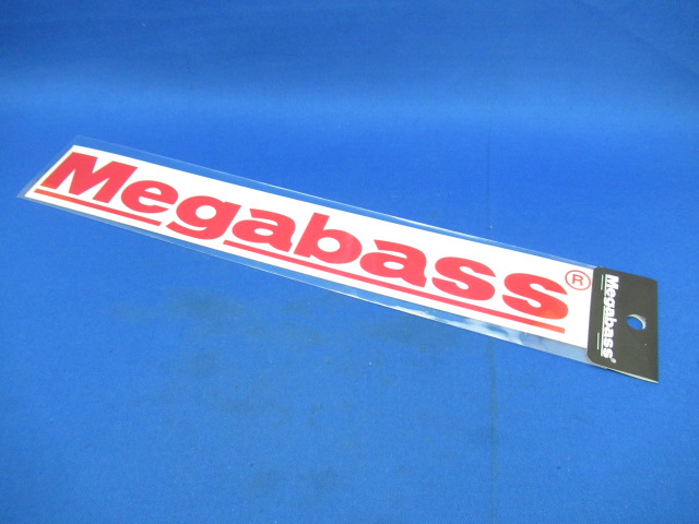 カッティングステッカー Megabass(30cm)